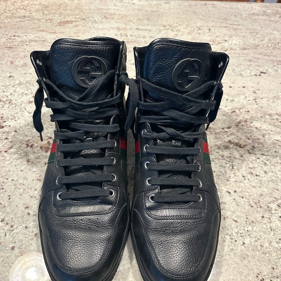 Men’s Gucci High Top Sneakers - Picture 1 of 11